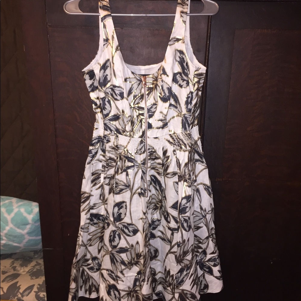 J Crew beautiful gold size 4